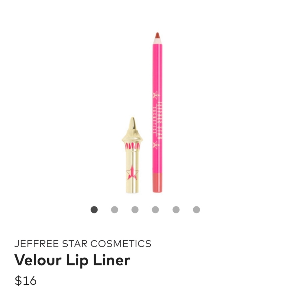 NEW Jeffree Star Velour Lip Liner in Allegedly‎ Red